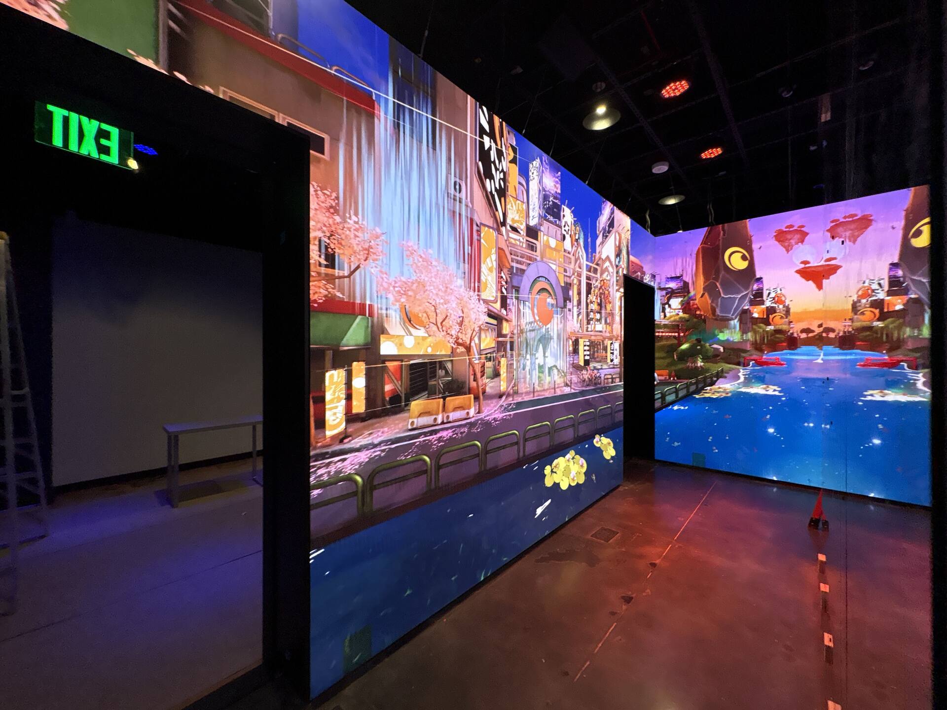 nDisplay output driving the LED walls